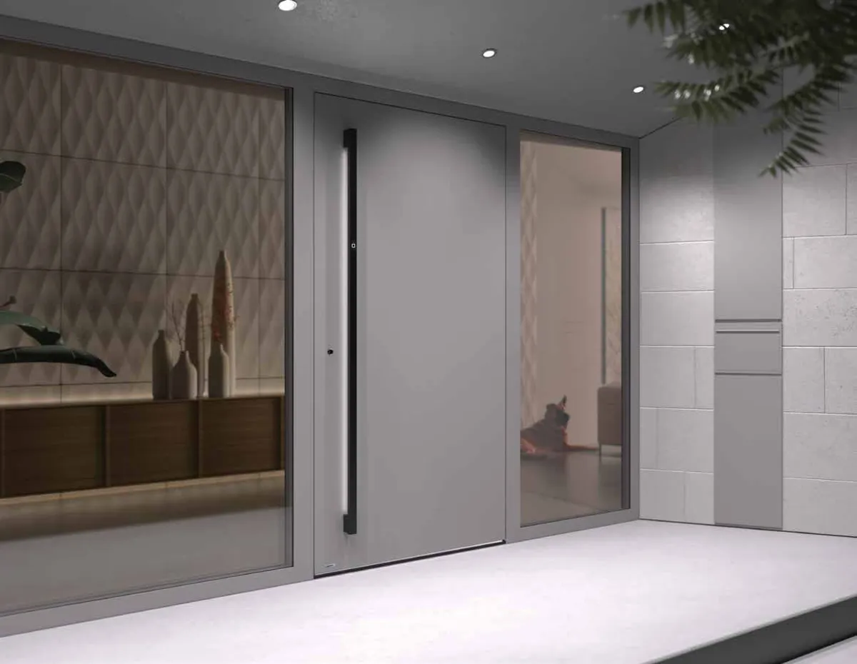 Pirnar Optimum Haustür mit SmartLux Beleuchtung in Calw