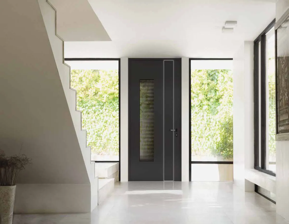 Pirnar Ultimum Haustür Innenansicht mit Treppe in Gechingen