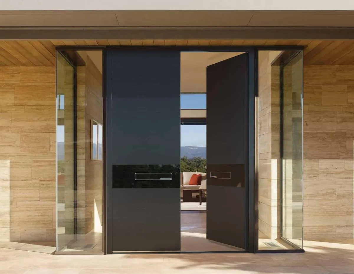 Pirnar Ultimum Doppeltür mit Bergpanorama in Simmersfeld