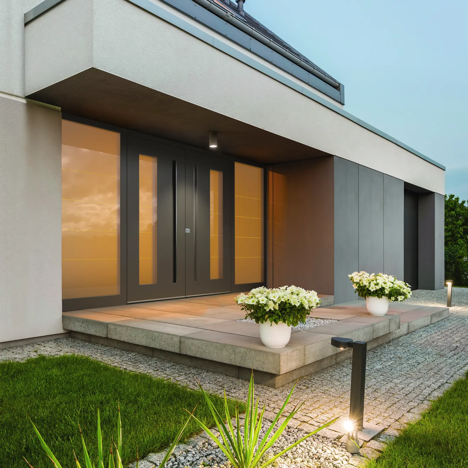 Pirnar Haustür Premium 6016 als Doppeltür