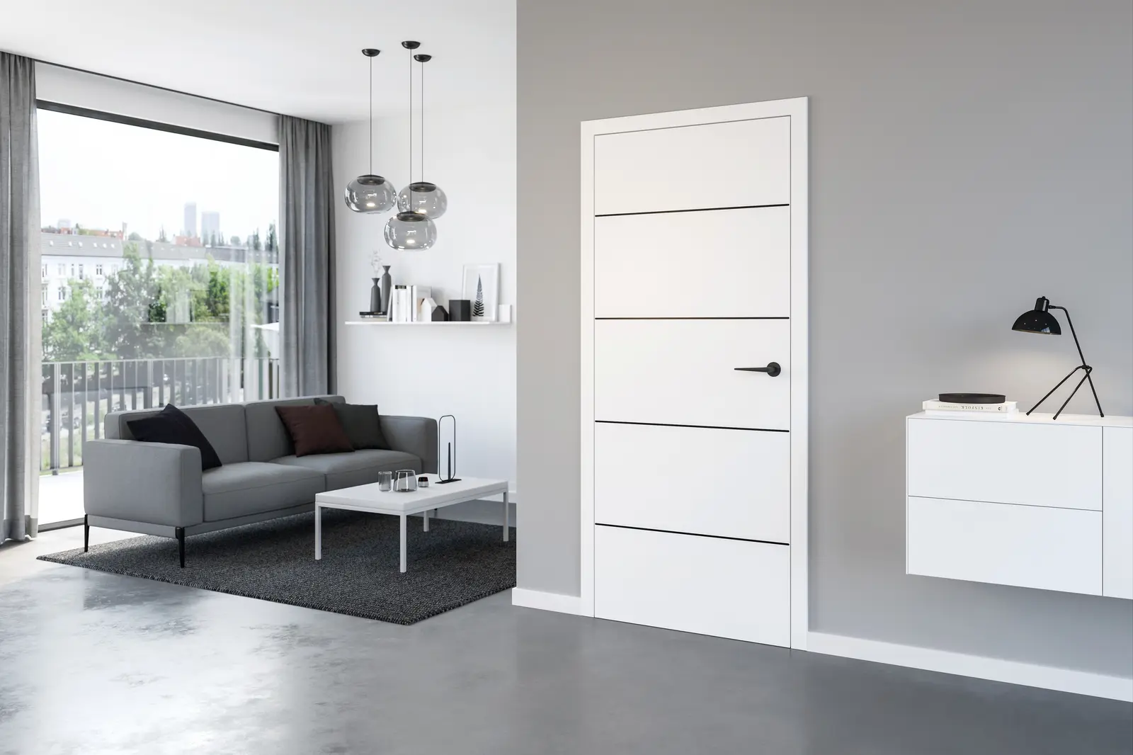 Moderne Zimmertür Hörmann DesignLine